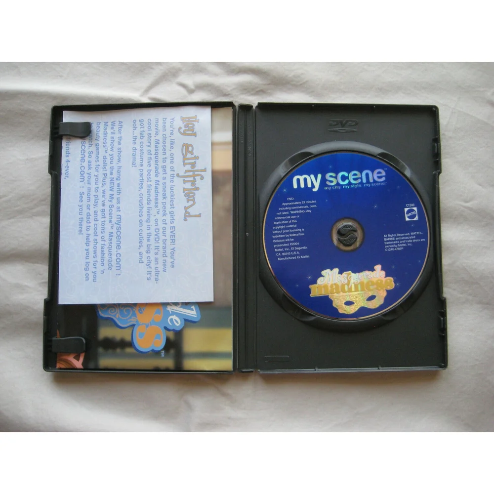 My Scene Masquerade Madness DVD Mattel - Picture 4 of 5